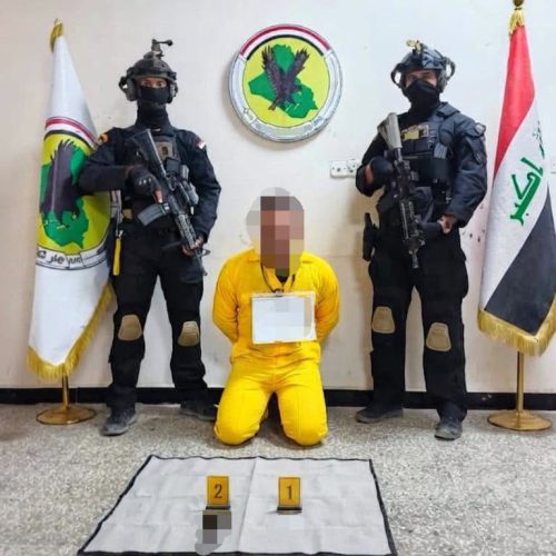 جهاز مكافحة الارهاب يطيح بتاجريّ مخدرات ويجري عمليات تفتيش في مناطق واسعة