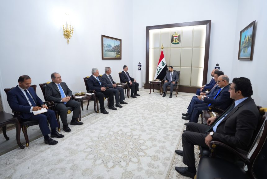 الزيدي يبحث مع وفد وزاري أردني المضي بتنفيذ مشروع أنبوب النفط البصرة- العقبة