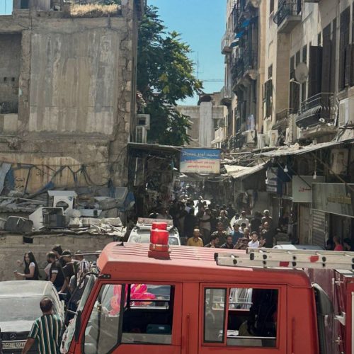 الصحة السورية: 5 قتلى و16 مصابًا بتفجير داخل مقهى قرب القصر العدلي في دمشق