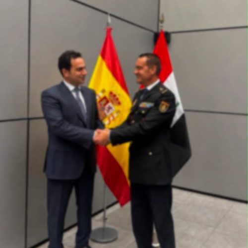 رئيس المركز الوطني للتعاون القضائي الدولي القاضي علي جفات يحصل على وسام الاستحقاق الملكي الإسباني