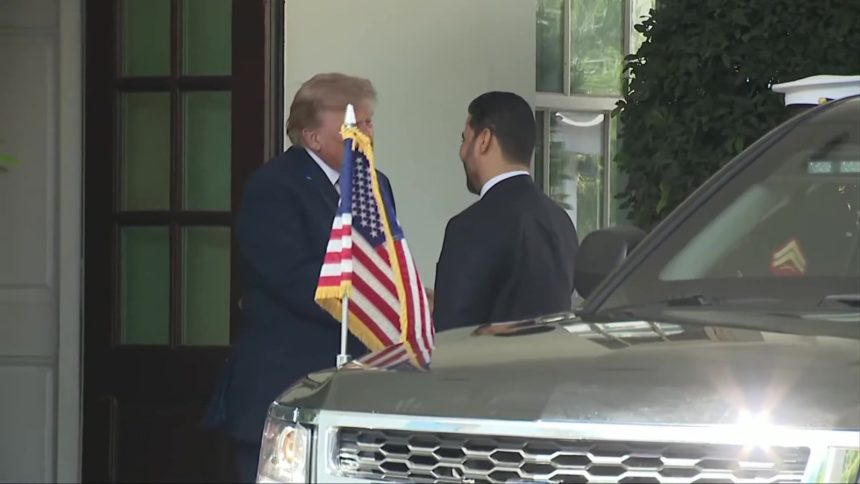 ترامب يستقبل الزيدي في البيت الأبيض