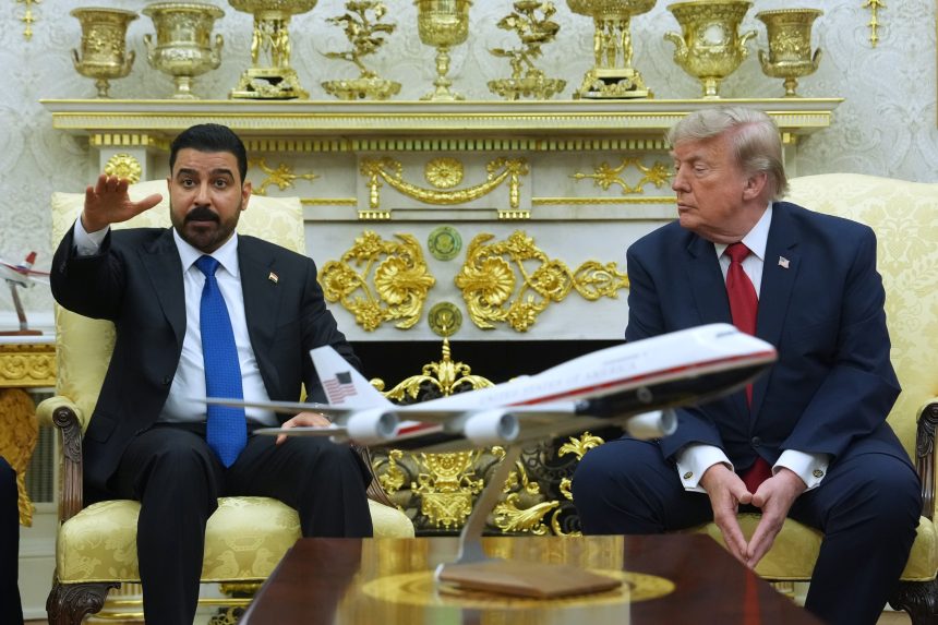 ترامب: رئيس الوزراء العراقي الحالي سيكون من أفضل القادة في الشرق الاوسط