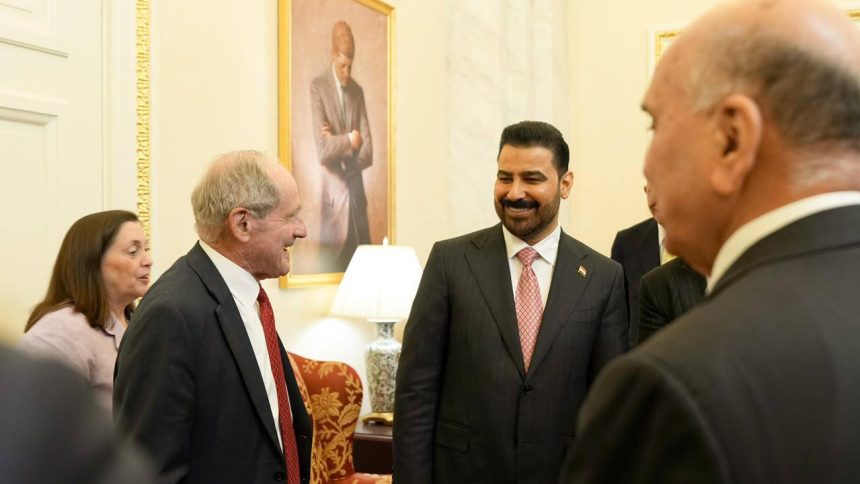 الزيدي يلتقي رئيس لجنة العلاقات الخارجية في مجلس الشيوخ السيناتور جيم ريتش
