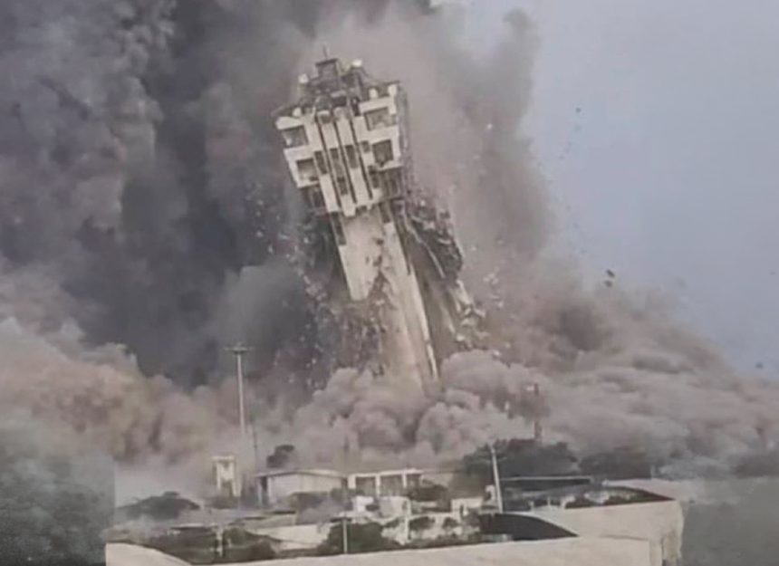 الجيش الأمريكي: نجحنا بتدمير برج المراقبة بميناء شهيد كلانتري بإيران أمس