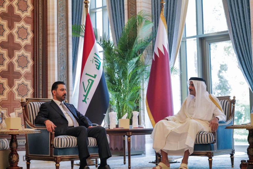 الزيدي وأمير قطر يؤكدان أهمية التزام جميع الأطراف بالحوار والدبلوماسية وتنفيذ مذكرة التفاهم الأمريكية -الإيرانية
