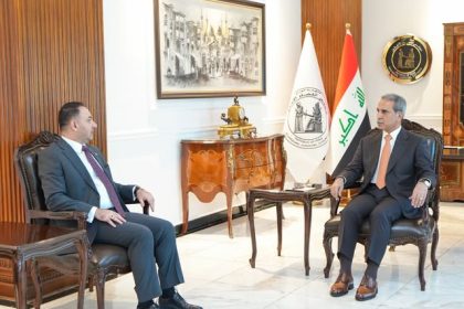 رئيس مجلس القضاء الأعلى يبحث مع وزير التجارة معالجة القضايا والملفات القانونية الخاصة بالوزارة