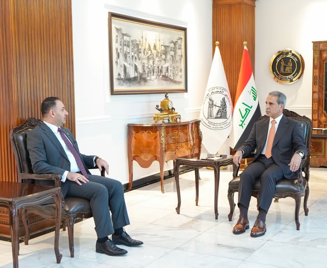 رئيس مجلس القضاء الأعلى يبحث مع وزير التجارة معالجة القضايا والملفات القانونية الخاصة بالوزارة