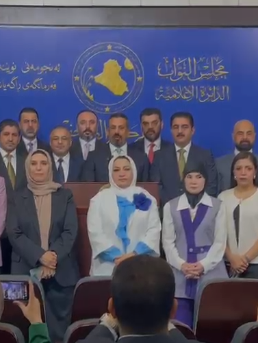 كتلة تقدم النيابية تؤكد دعمها لنتائج زيارة الزيدي إلى واشنطن