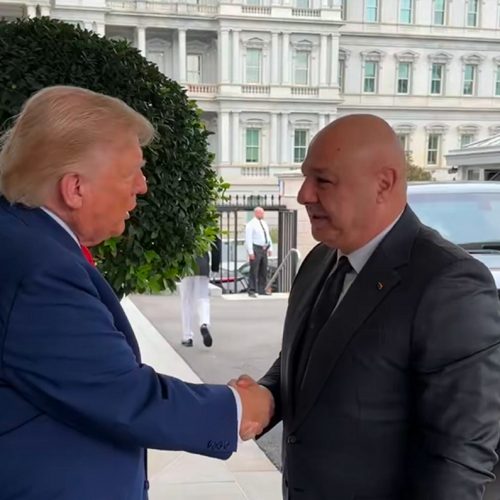 ‏ترامب يستقبل الرئيس اللبناني في البيت الأبيض
