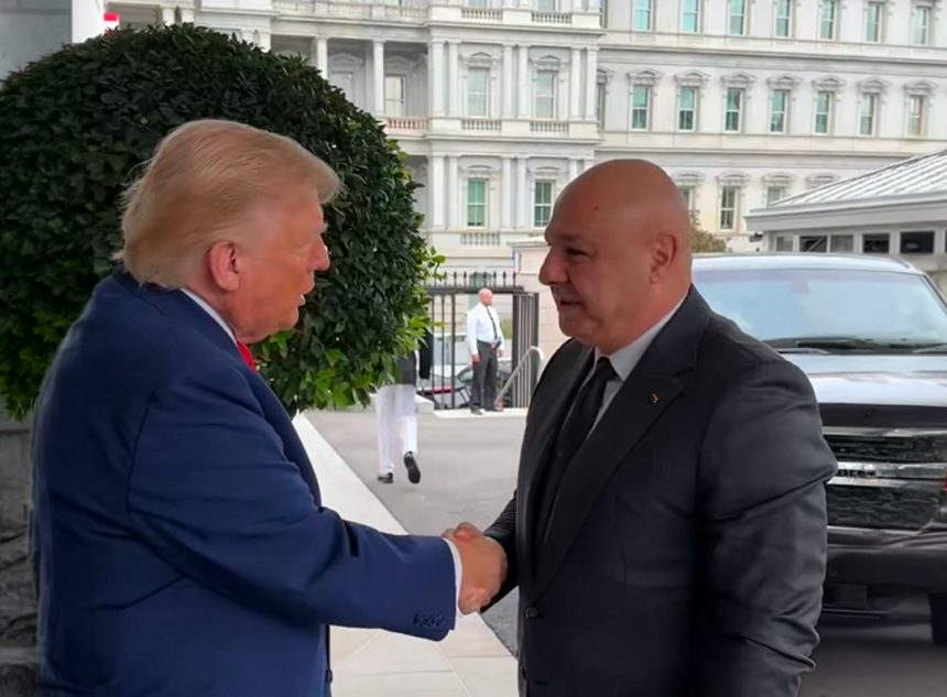 ترامب يستقبل الرئيس اللبناني في البيت الأبيض