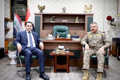 الشمري والاعرجي يبحثان الملفات الأمنية وآليات تعزيز التنسيق بين الجهات المعنية