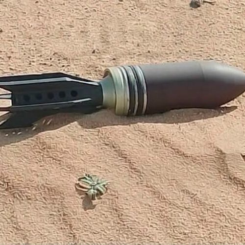 العثور على صاروخين غير منفجرين في صحراء بصية بالمثنى
