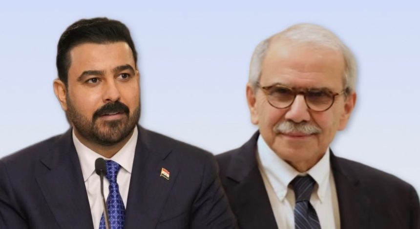 الزيدي يستقبل نظيره اللبناني نواف سلام في القصر الحكومي