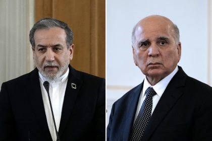 ‏وزير الخارجية يبحث مع نظيره الإيراني تطورات الأوضاع في مضيق هرمز وآفاق التهدئة الاقليمية