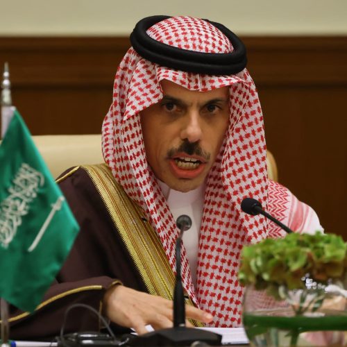 وزير الخارجية السعودي: جميع الإجراءات الإسرائيلية الأحادية في الأراضي الفلسطينية باطلة