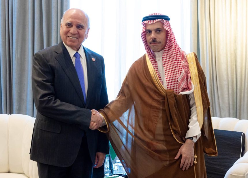 السعودية: وزيرا خارجية المملكة والعراق أكدا على عمق العلاقات بين البلدين الشقيقين