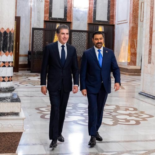 نيجيرفان بارزاني يؤكد للزيدي دعم اقليم ‏كردستان لإنجاح تنفيذ البرنامج الحكومي