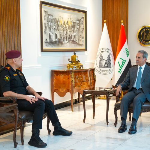 القاضي فائق زيدان يبحث مع رئيس جهاز مكافحة الإرهاب التعاون والتنسيق المشترك