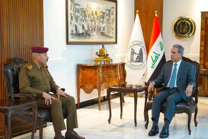 القاضي زيدان والشمري يبحثان الإجراءات التي تضمن تحقيق سيادة القانون ودعم الاستقرار الأمني