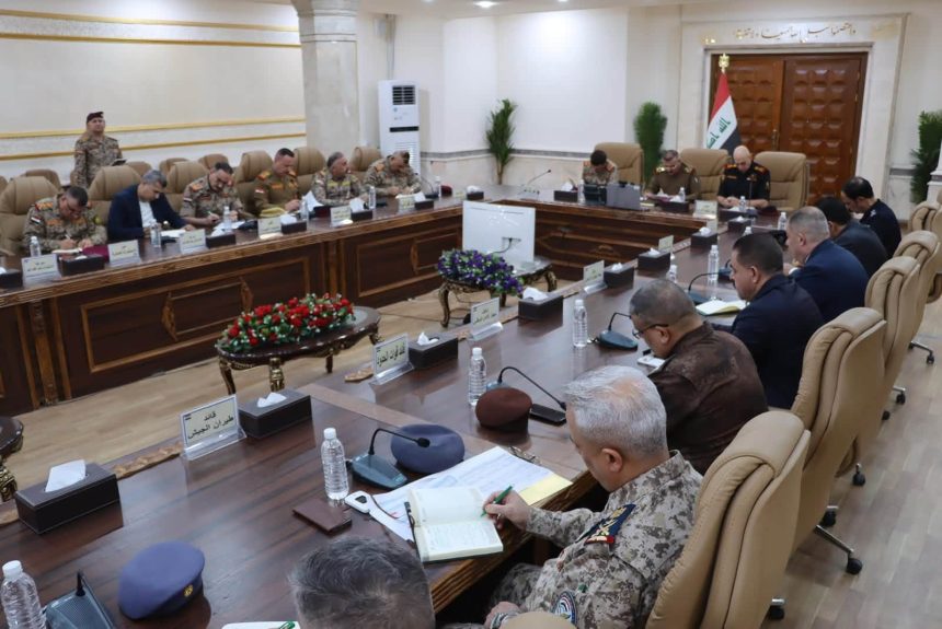 اجتماع أمني برئاسة الشمري: عدم السماح بأن يكون العراق منطلقاً لتهديد داخلي أو خارجي لأي دولة