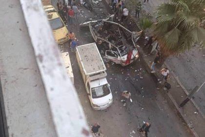 الصحة السورية: مقتل شخصين وإصابة 13 اخرين بانفجار الحافلة في جرمانا بريف دمشق