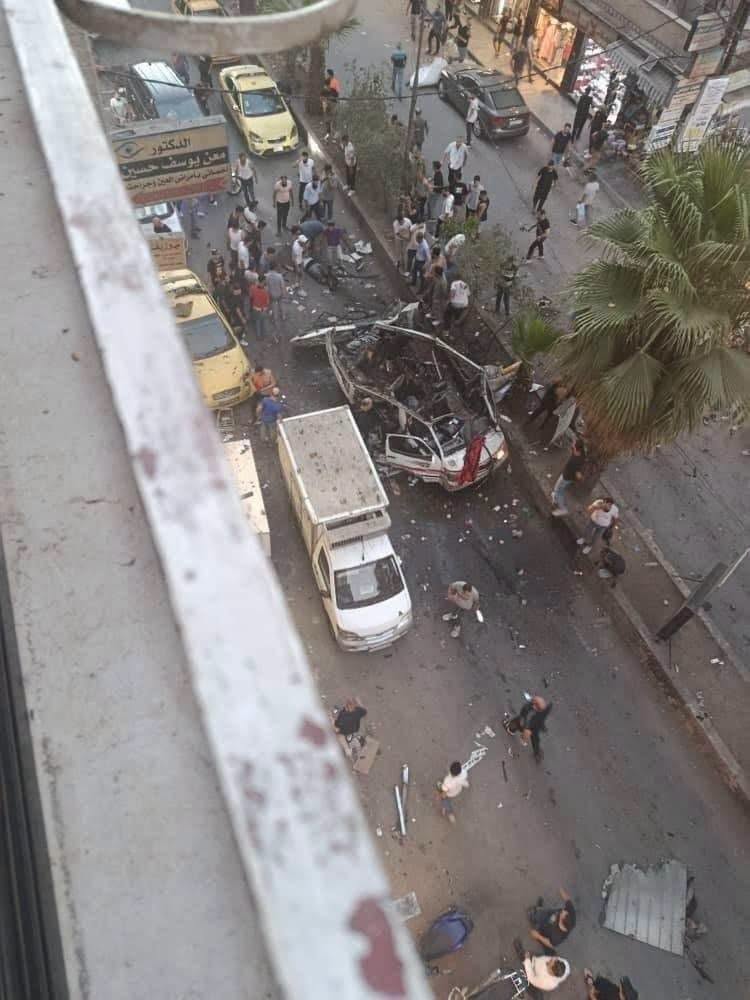الصحة السورية: مقتل شخصين وإصابة 13 اخرين بانفجار الحافلة في جرمانا بريف دمشق
