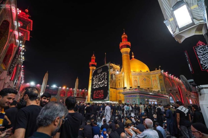 مؤتمر أمني في النجف يناقش الخطط الخاصة بزيارة ذكرى وفاة الرسول (ص)
