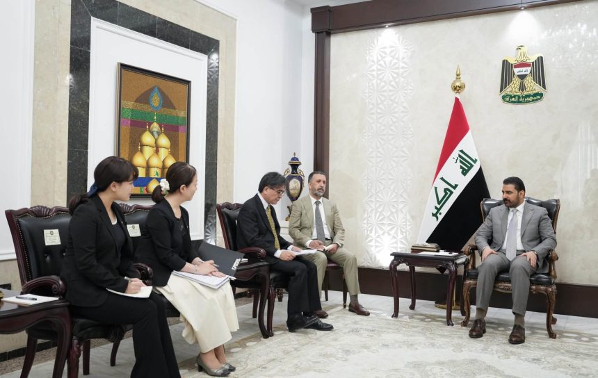 الزيدي يتلقى دعوة رسمية من رئيس الوزراء الياباني لزيارة طوكيو