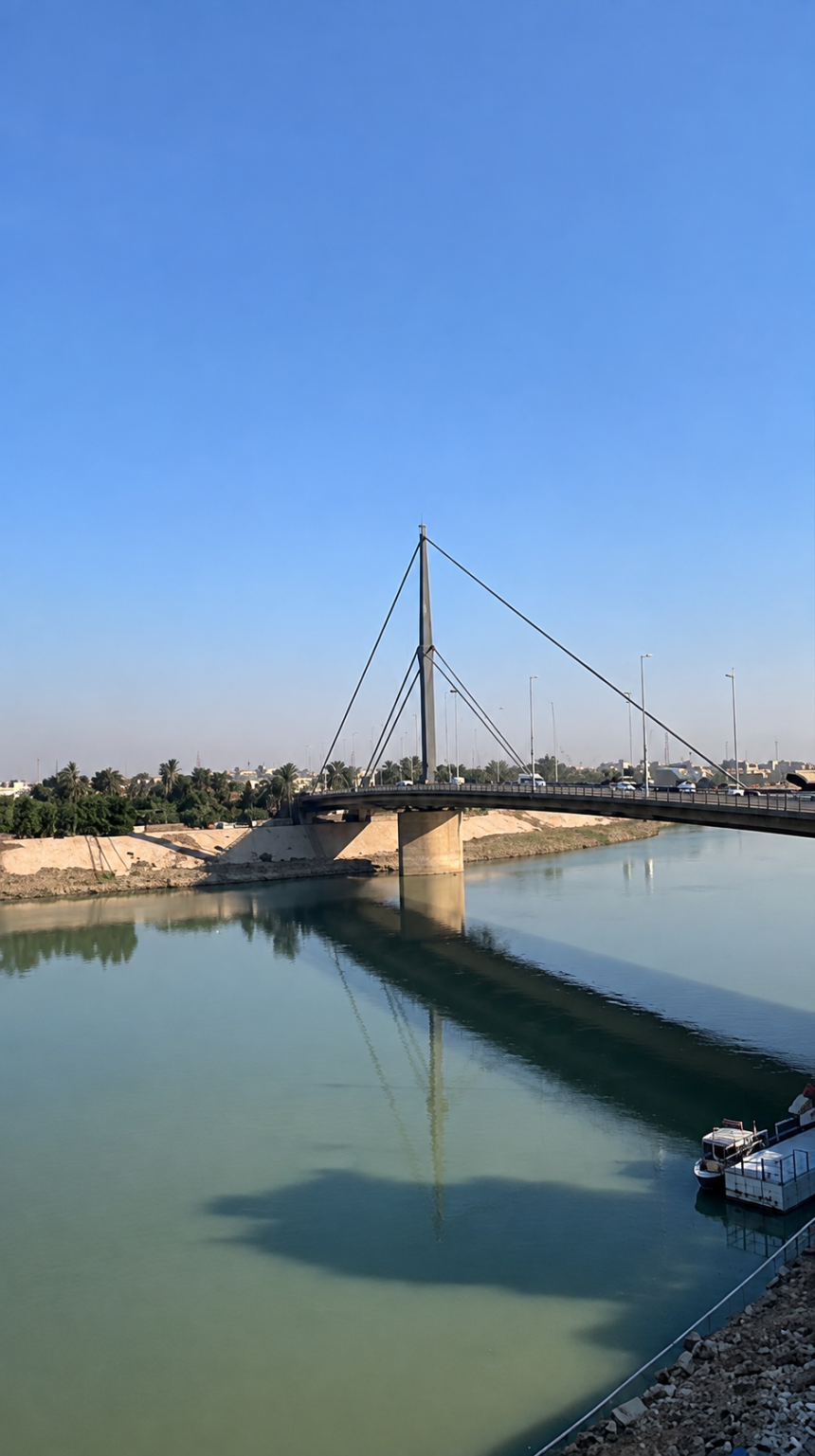 انتحار طبيبة أسنان برمي نفسها من اعلى جسر 14 رمضان في بغداد
