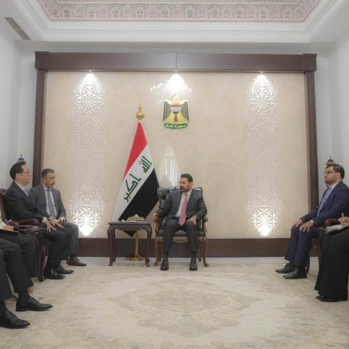 الزيدي يؤكد حرص العراق على التعاون والاستفادة من عمل وخبرات الشركات الكورية الجنوبية