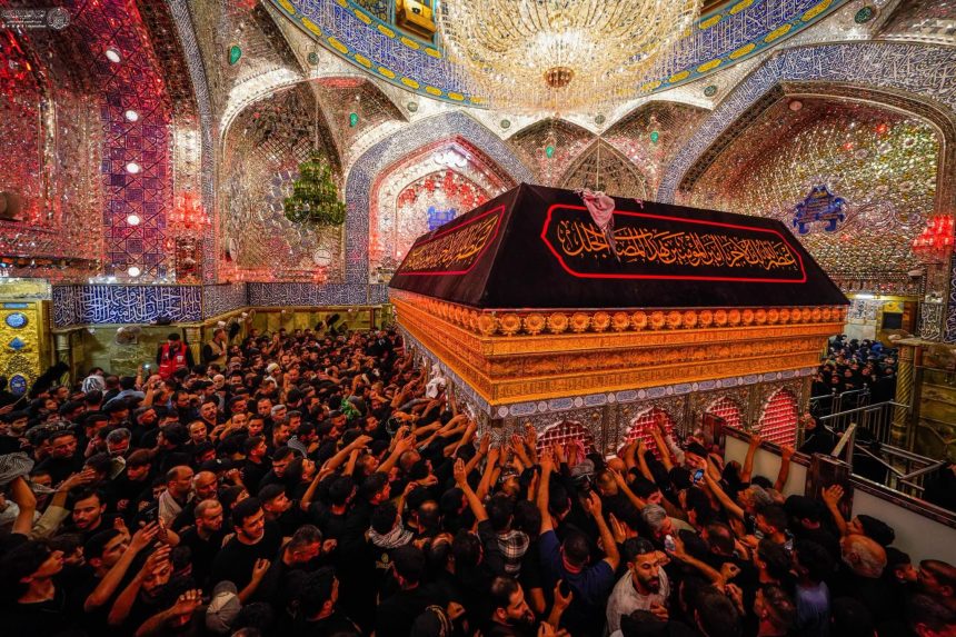 العتبة العلوية: عدد الزائرين بذكرى وفاة النبي (ص) بلغ 5 ملايين