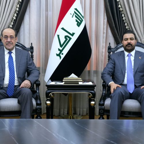 الزيدي والمالكي يبحثان استكمال تشكيل الكابينة الوزارية واجراءات مكافحة الفساد وحصر السلاح