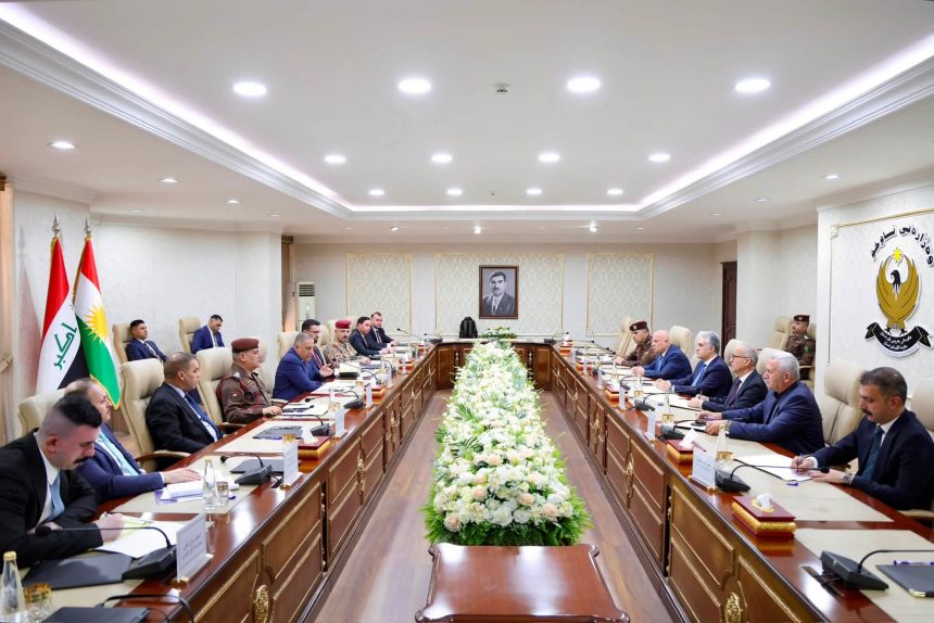 العراق وإيران يبحثان تنفيذ بنود الاتفاق الأمني المتعلقة بتأمين الحدود ومنع التسلل والتهريب