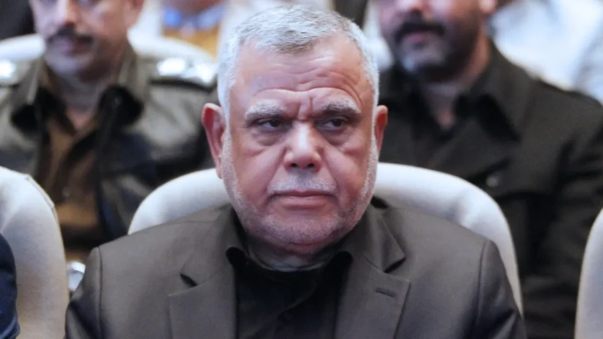 العامري: ملف حصر السلاح بيد الدولة عراقي بامتياز وندعو الجميع للتحلي بلغة الاعتدال والتهدئة