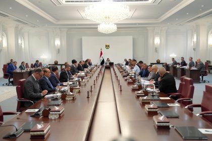 مجلس الوزراء يعقد جلسته الاعتيادية برئاسة الزيدي