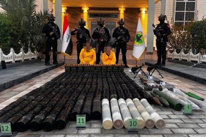 مكافحة الإرهاب يطيح بتاجرَي أسلحة في العاصمة بغداد