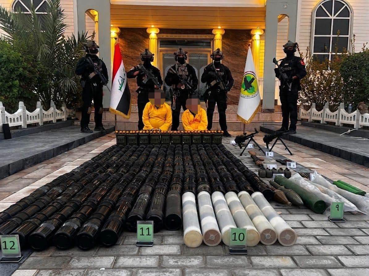 مكافحة الإرهاب يطيح بتاجرَي أسلحة في العاصمة بغداد
