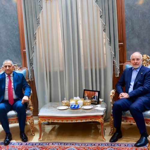 العبودي لقاليباف: الدستور العراقي لايسمح بوجود جماعات مسلحة تهدد أمن دول أخرى