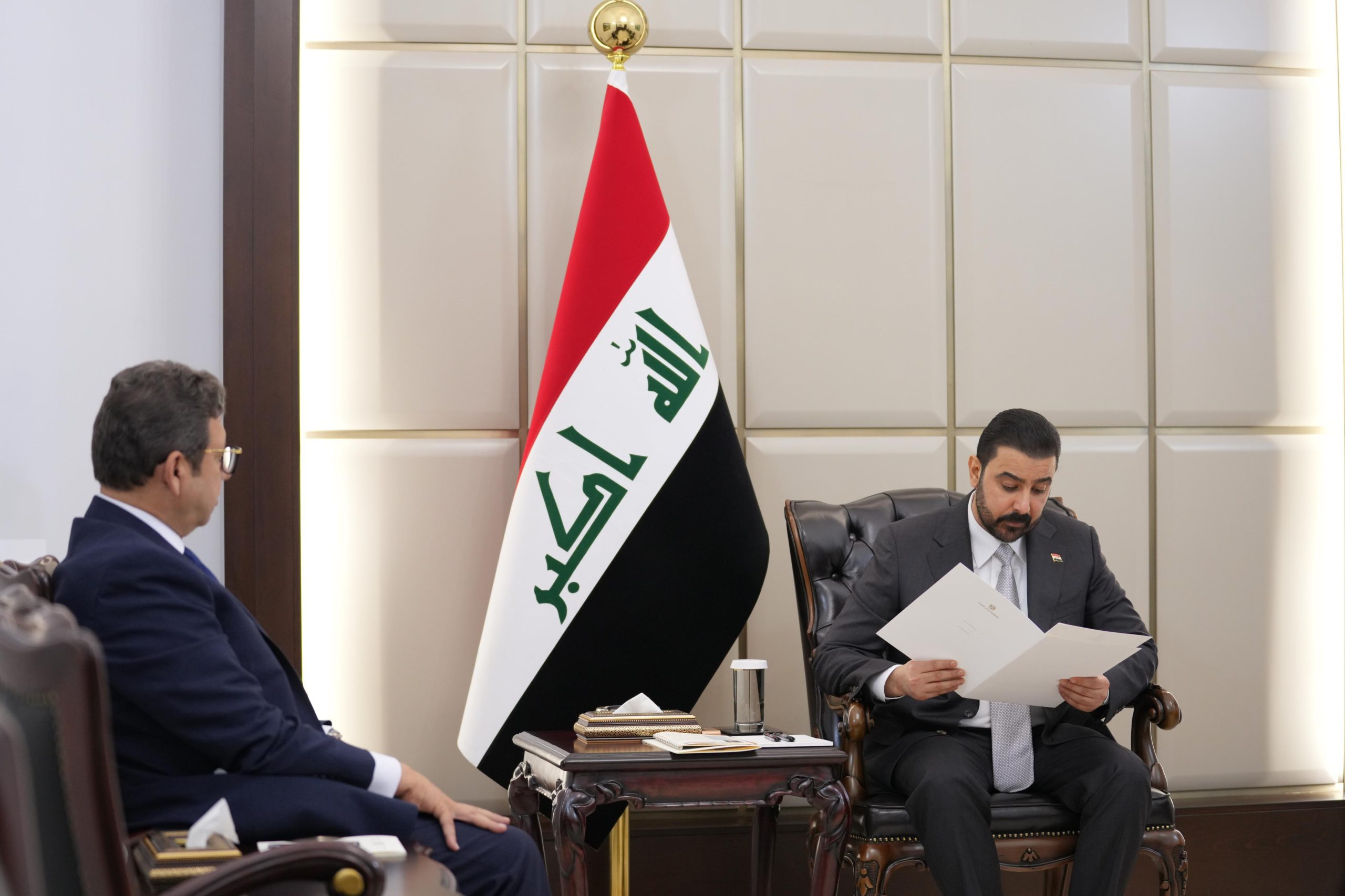 الزيدي يتلقى دعوة من السيسي لزيارة مصر